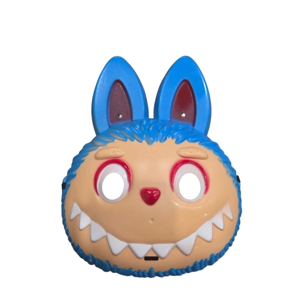 La Boo Boo Halloween Costume Light Up LED Halloween Mask Cosplay Kids Blue - NEW